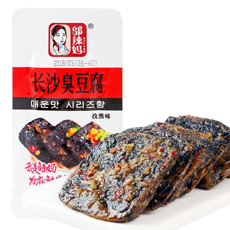 邬辣妈  长沙臭豆腐【孜然味】内含5小袋 120g